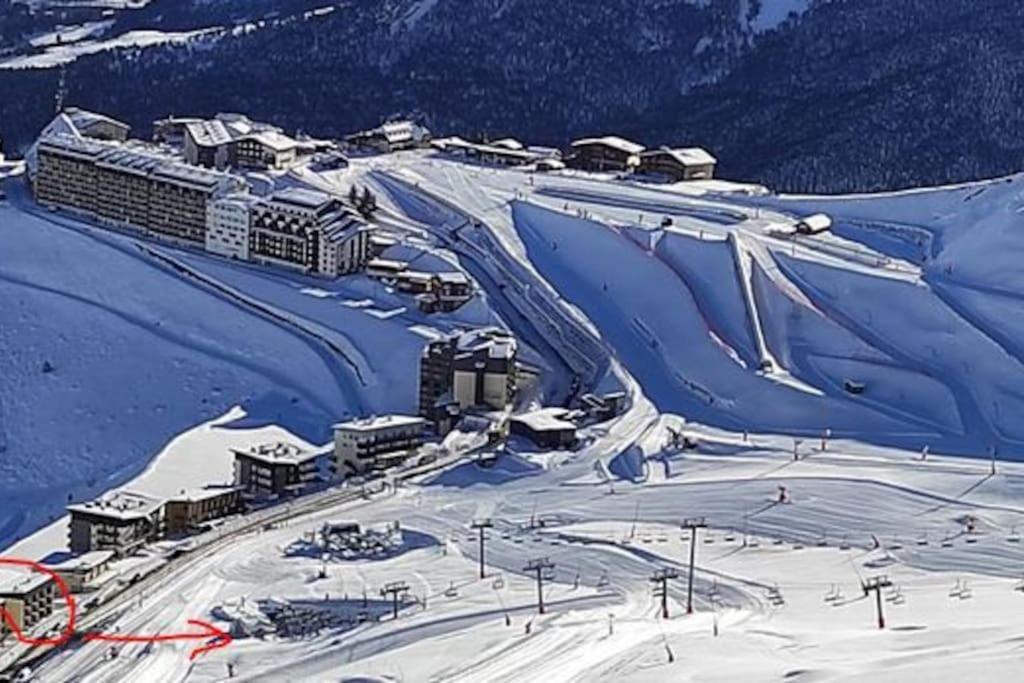 Vue Panoramique Sur Les Pyrenees Saint-Lary-Soulan Exterior foto